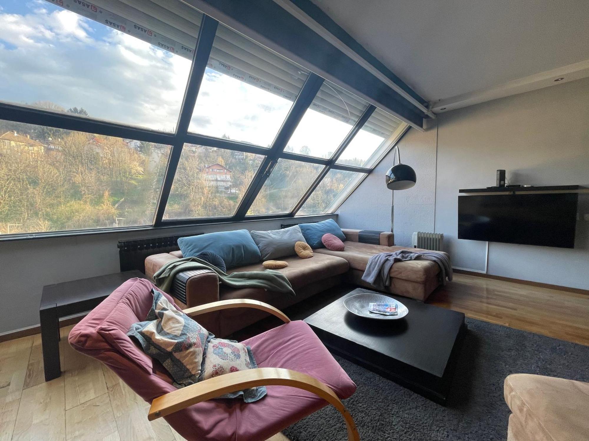 サラエヴォAmazing Penthouse Old Townアパートメント エクステリア 写真